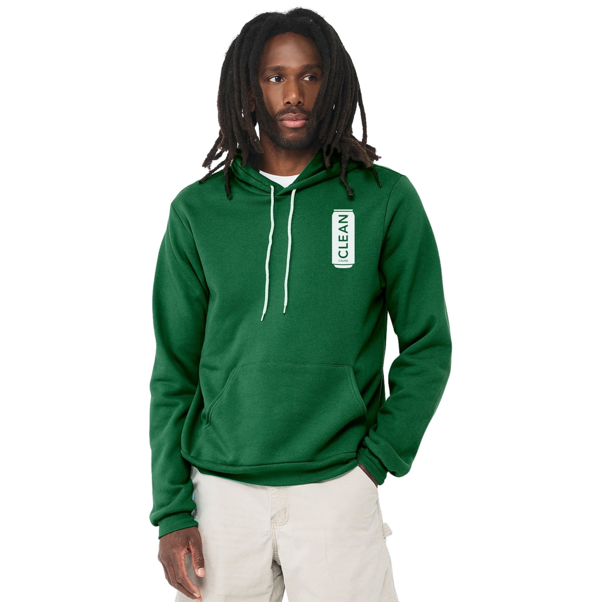 CLEAN Cause Kelly Green Hoodie CLEAN CAUSE