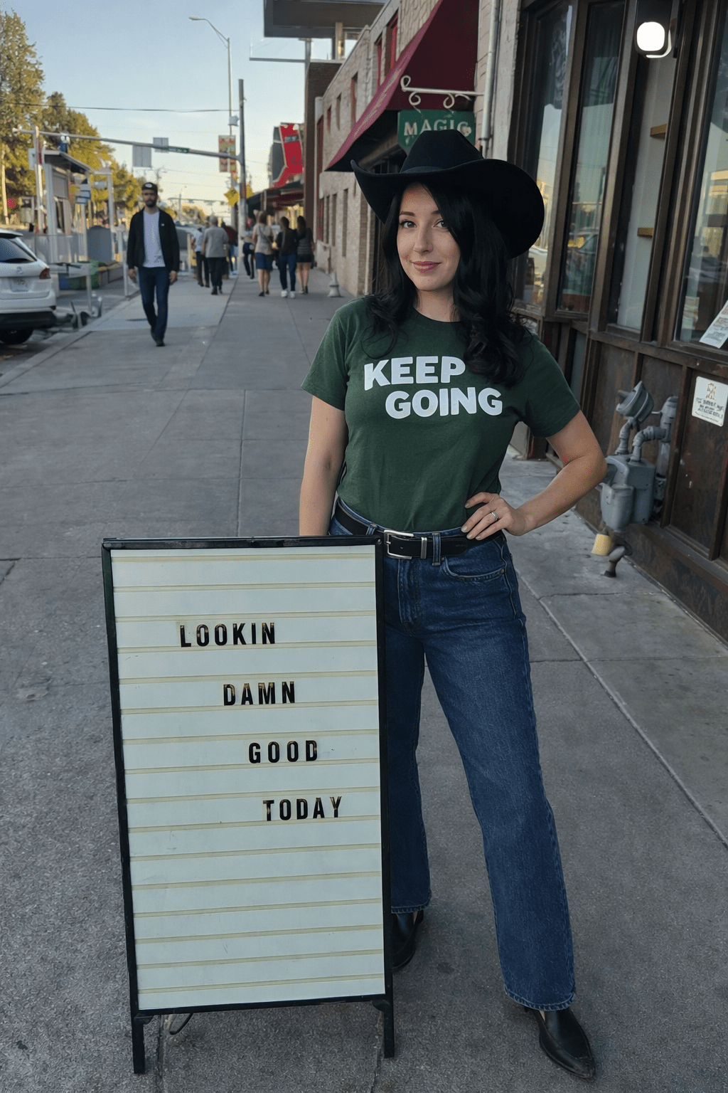 Keep Going Tee - CLEAN Cause