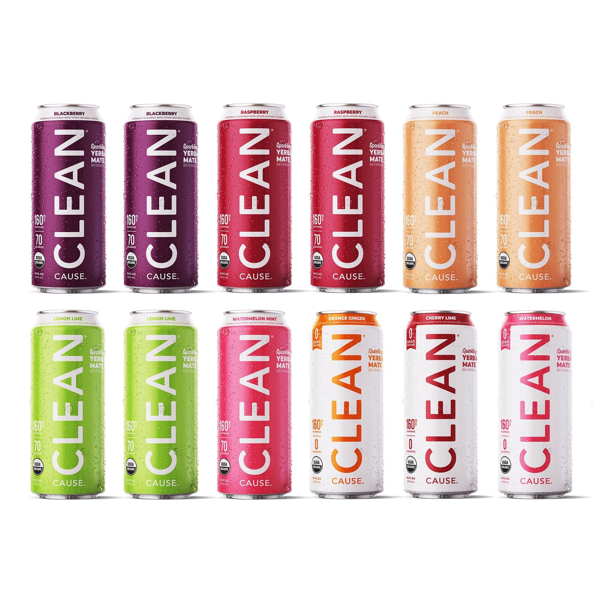 The Ultimate Variety Pack - Try All Yerba Mate Flavors - CLEAN CAUSE