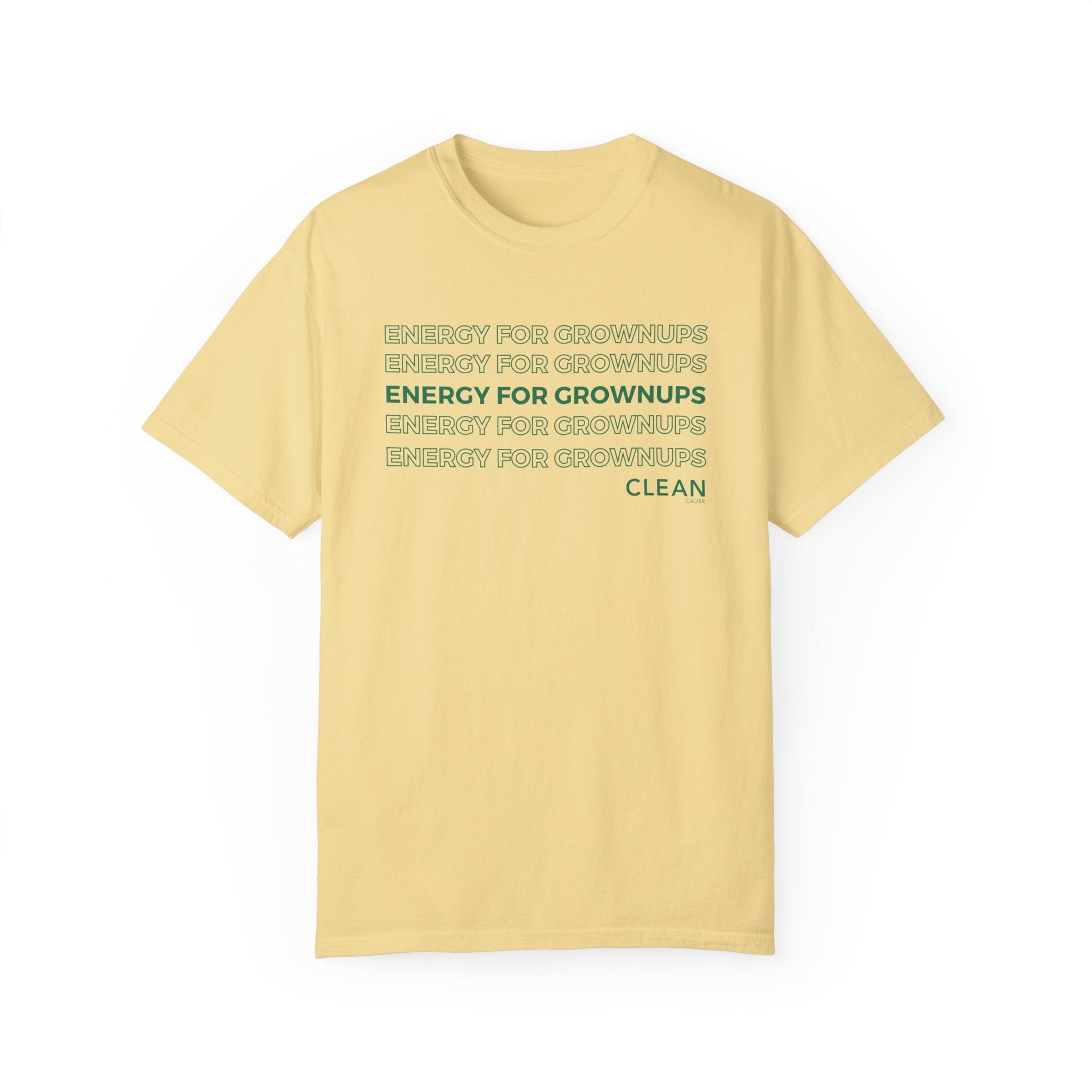 Unisex Garment - Dyed T-shirt - CLEAN CAUSE